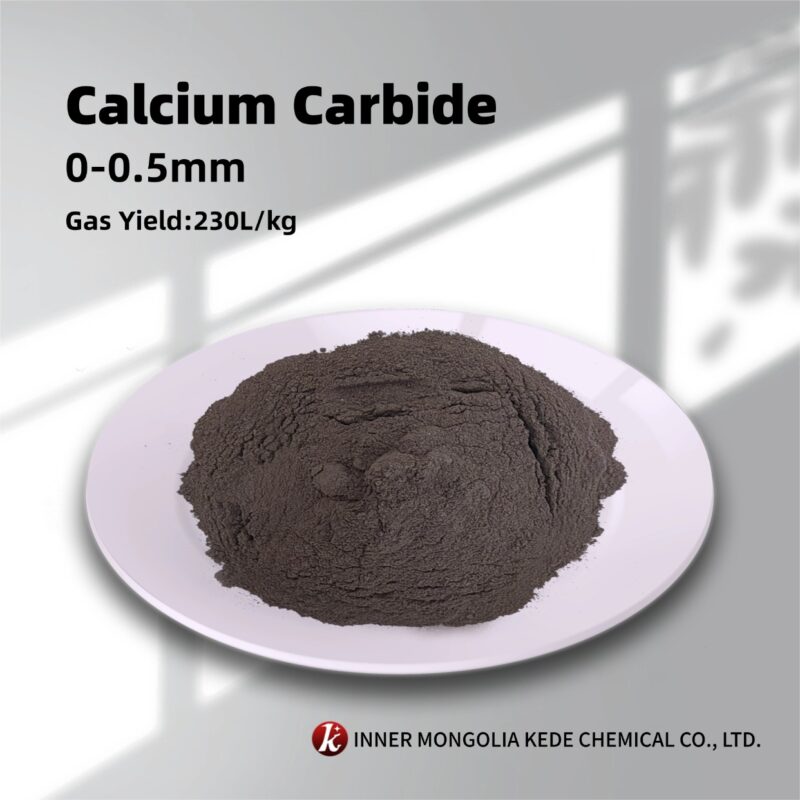 Wholesale 0-0.5mm Calcium Carbide Acetylene Gas Yield 230L/Kg